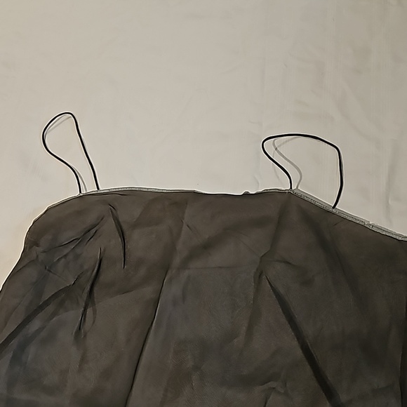 Gently used silk slip dress - Picture 3 of 5